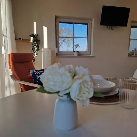 Weitblick Abendlicht Apartman Neusitz